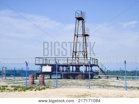 Gas Pipeline, Pipes Prior To Assembly