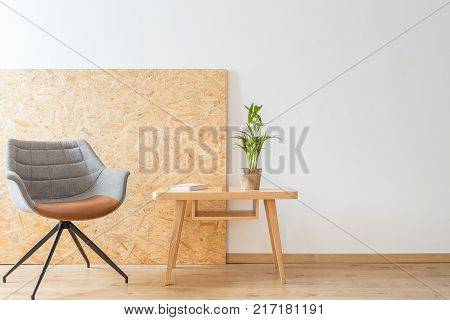 Poster In Simple Living Room