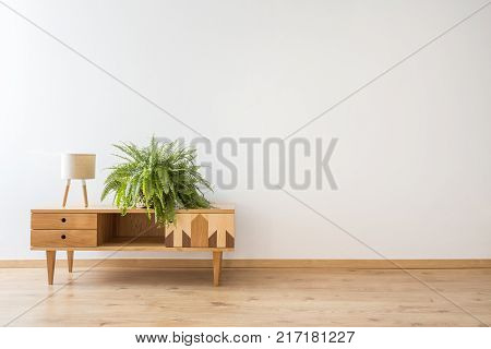 Poster In Simple Living Room