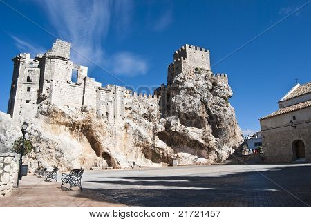 Remains of a castle in Zuheros, Córdoba