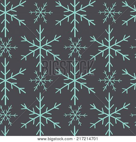 Seamless Pattern For Merry Christmas And New Year. Greeting Card.