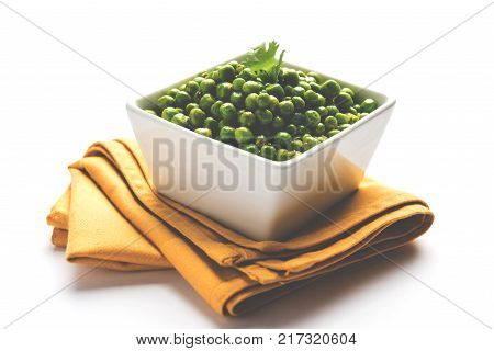 Spicy fried Green Peas pod or chatpata matar falli