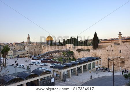 Western Wall Or Kotel, Old City Of Jerusalem, Israel