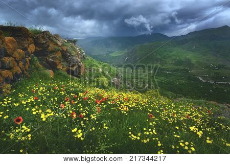 One of the many beautiful landscapes of georgia