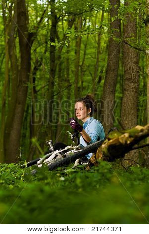 Entspannung In den Wäldern