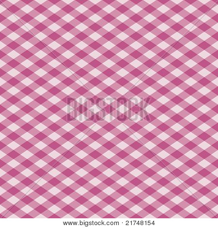 Padrão de guingão em rosa