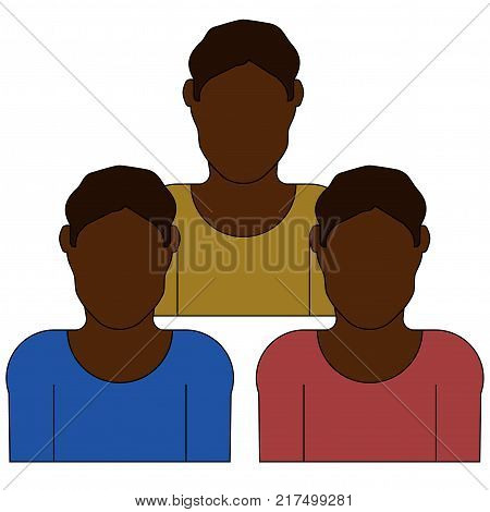 A group of people of one nationality.