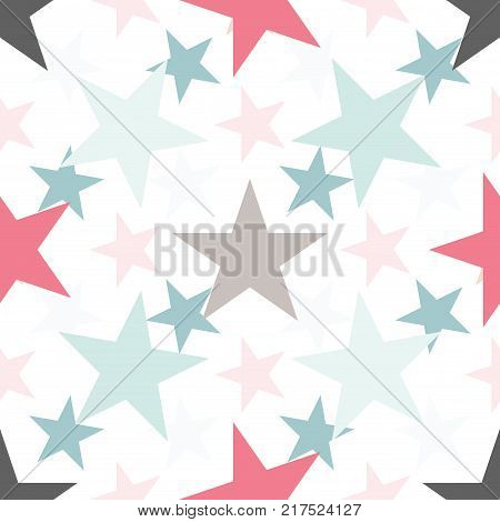 Seamless pattern of colored cubes. Endless multicolored cubic background. Cube pattern. Cube vector. Cube background. Abstract seamless background with cube decoration.