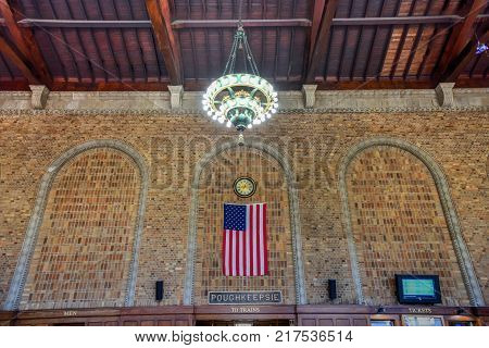 Poughkeepsie Station - New York Central Railroad