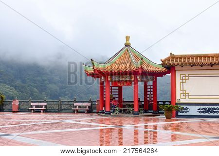 Genting Highlands, Malaysia - November 2, 2017: Chin Swee Caves Temple