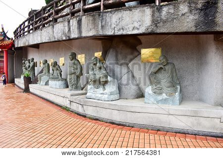Genting Highlands, Malaysia - November 2, 2017: Chin Swee Caves Temple