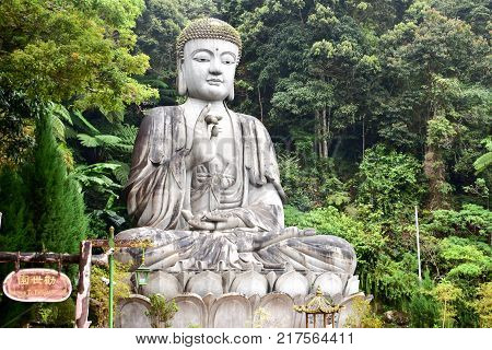 Genting Highlands, Malaysia - November 2, 2017: Chin Swee Caves Temple