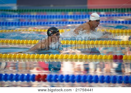 Fabio Scozzoli (italy) At European Swimming Championships Len 2010