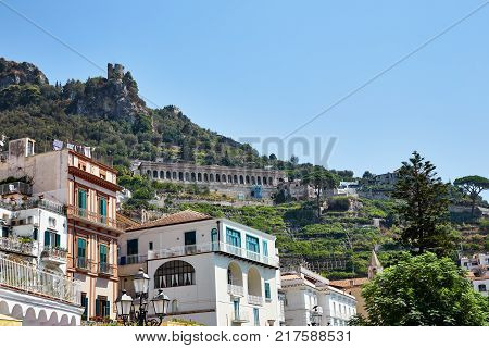 View Of The City Of Amalfi