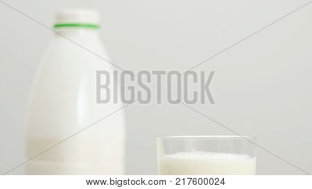 Dairy products. Calcium , vitamin D and amino acids concept. Fitness lifestyle