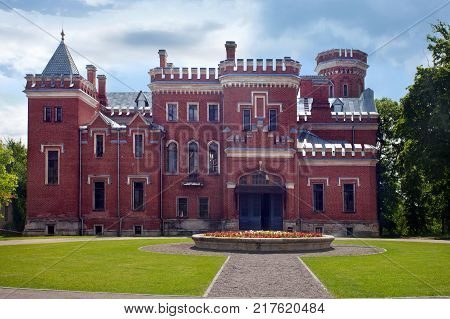Ramon Russia - June 13 2016: Palace of the Princess of Oldenburg in the village of Ramon Voronezh region