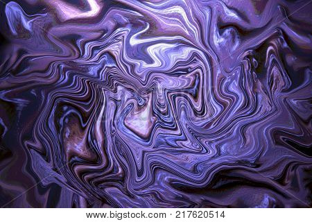 Abstract background futuristic Illustration purple with waves