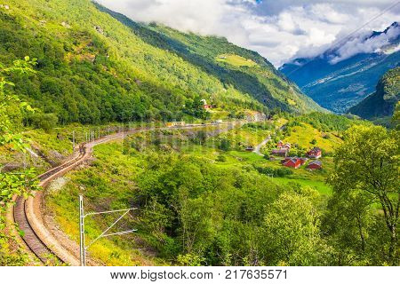 The Flom Railway has been named one of the most beautiful train journeys in the world and is one of the leading tourist attractions in Norway.
