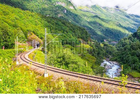 The Flom Railway has been named one of the most beautiful train journeys in the world and is one of the leading tourist attractions in Norway.