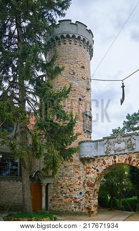 Bory Castle in the City of Szekesfehervar Hungary