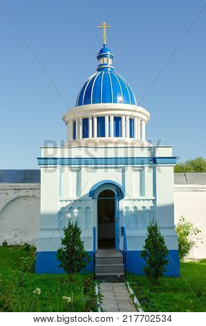 Chapel in Holy Bogolyubsky Monastery village Bogolubovo Vladimir Region Golden Ring of Russia