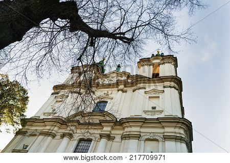 Krakow, Poland. Roman Catholic Church Of Saints Peter And Paul