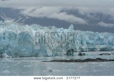 Hubbard Glacier táj