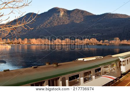 The Franciacorta Train Among The Torbiere Of Lake Iseo - Brescia - Italy 03