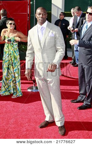 LOS ANGELES - 15 Lug: Terrell Owens al 2009 ESPY Awards tenutasi presso il Nokia Theater di Los Angeles