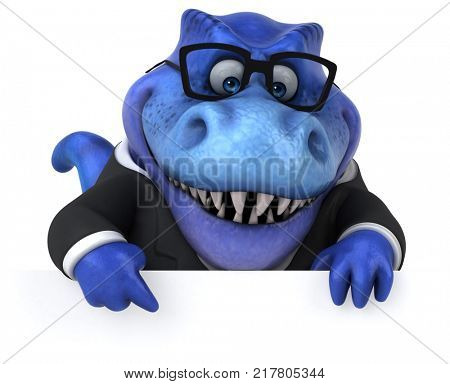 Fun Trex - 3D Illustration