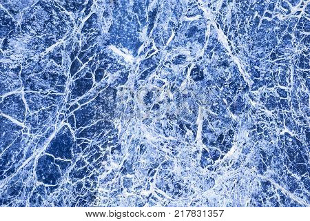 Abstract blue frozen background, for graphic use