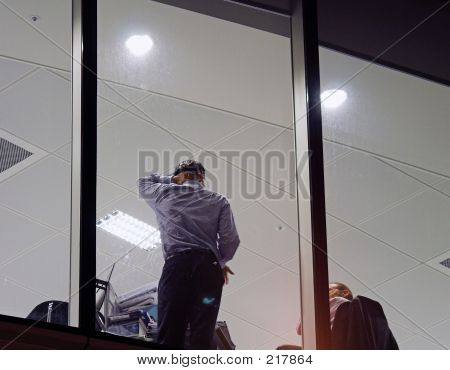 Spät arbeiten