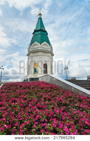 Paraskeva Pyatnitsa Chapel In Krasnoyarsk. Russia