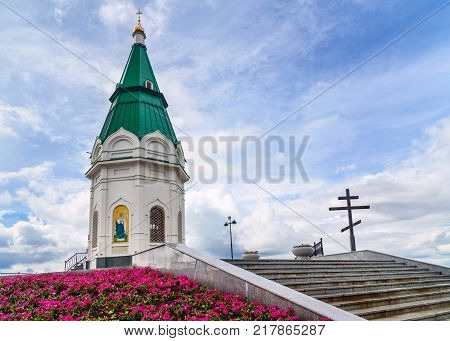 Paraskeva Pyatnitsa Chapel In Krasnoyarsk. Russia