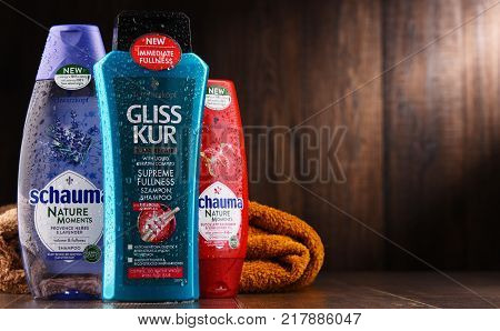 Containers Of Schwarzkopf Products