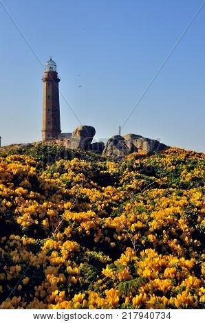 Faro Cabo Vilano is located in the town hall of Camari