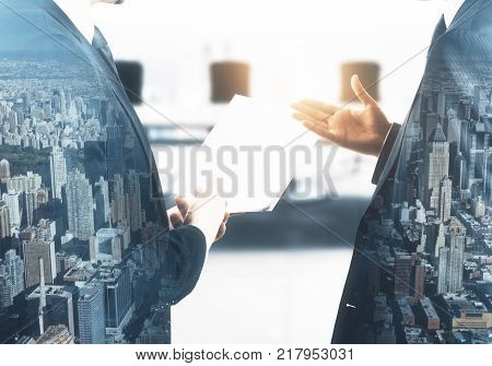 Teamwork And Meeting Concept