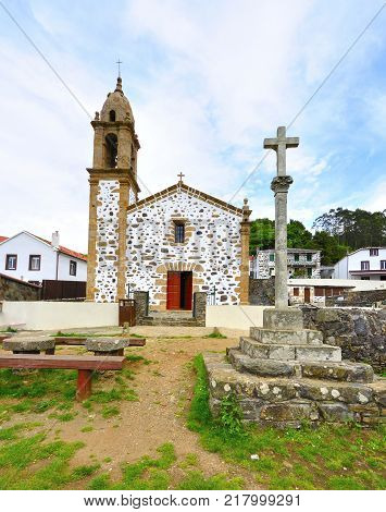 church of San Andrés de Teixido on the coast of death in galicia tells the lellenda that who does not live goes from dead