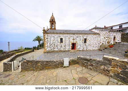 church of San Andres of teixido galicia  spain