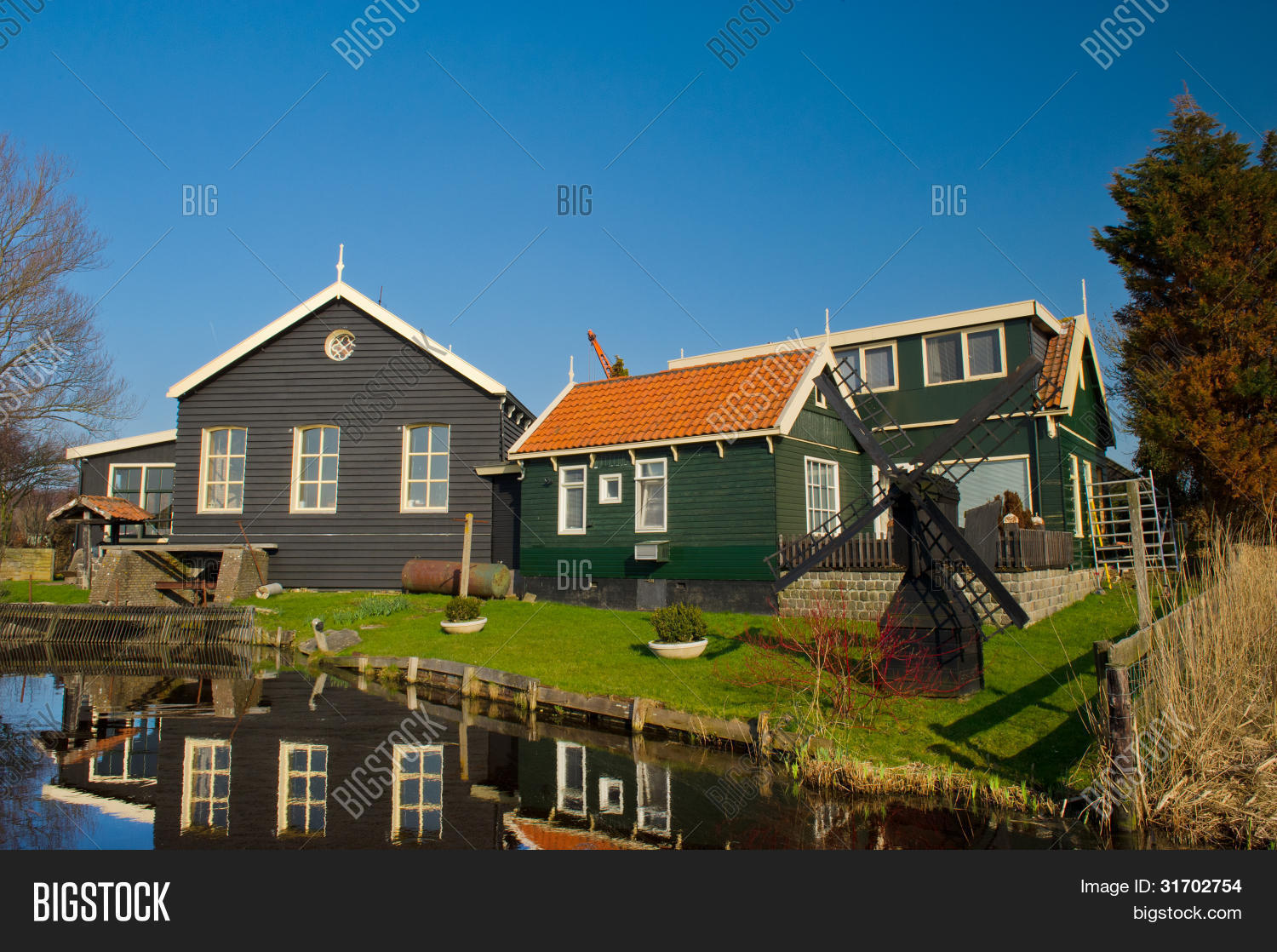 Typical Dutch Water Image & Photo (Free Trial) | Bigstock