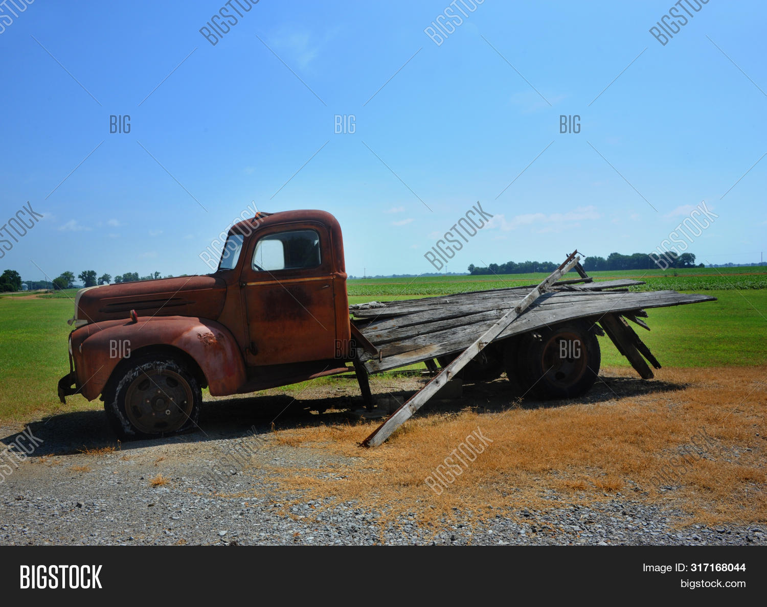 Old Flatbed Farm Image & Photo (Free Trial) Bigstock