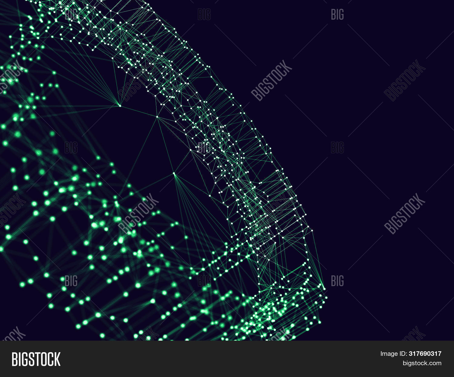 Computer Geometric Image & Photo (Free Trial) | Bigstock