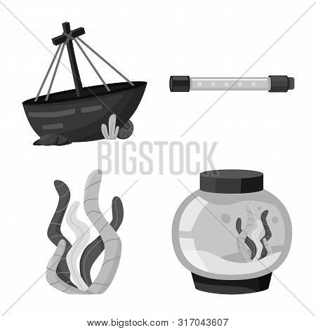 Isolated Object Of Equipment And Care Logo. Collection Of Equipment And Hobby Stock Vector Illustrat