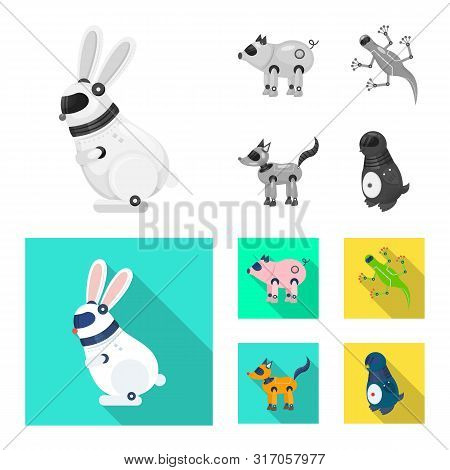 Vector Design Of Toy And Science Logo. Set Of Toy And Toy Vector Icon For Stock.