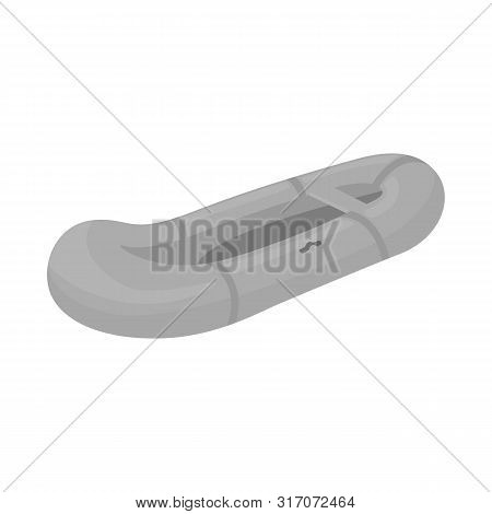 Vector Design Of Boat And Inflatable Symbol. Set Of Boat And Ship Stock Vector Illustration.