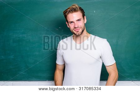 Advantages For Male Elementary Teacher Are Abundant. Teacher Interesting Speaker Lecturer. Back To S