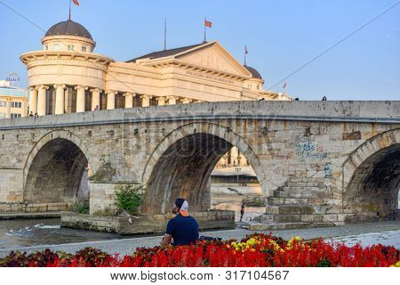 Skopje/north Macedonia-august 28 2018: