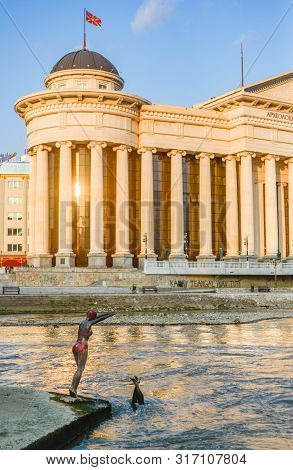 Skopje/north Macedonia-august 28 2018: