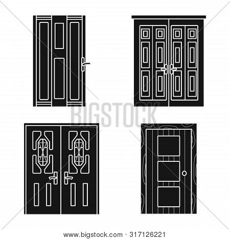 Vector Design Of Decorative And Construction Icon. Set Of Decorative And Interior Stock Vector Illus