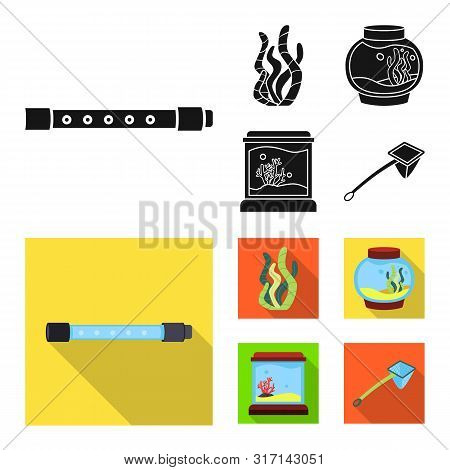 Vector Illustration Of Natural And Hobby Logo. Set Of Natural And Interior Stock Symbol For Web.